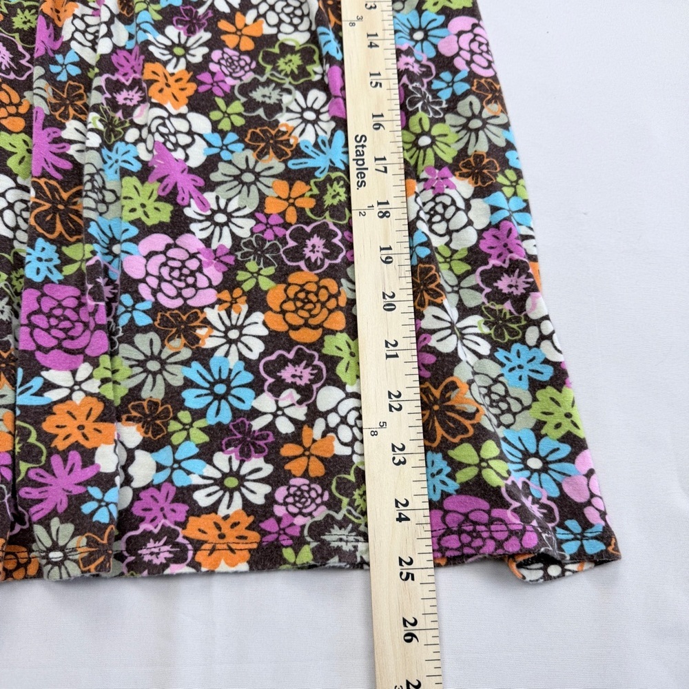 Colorful Floral Kids Casual Dress - Picture 4 of 6
